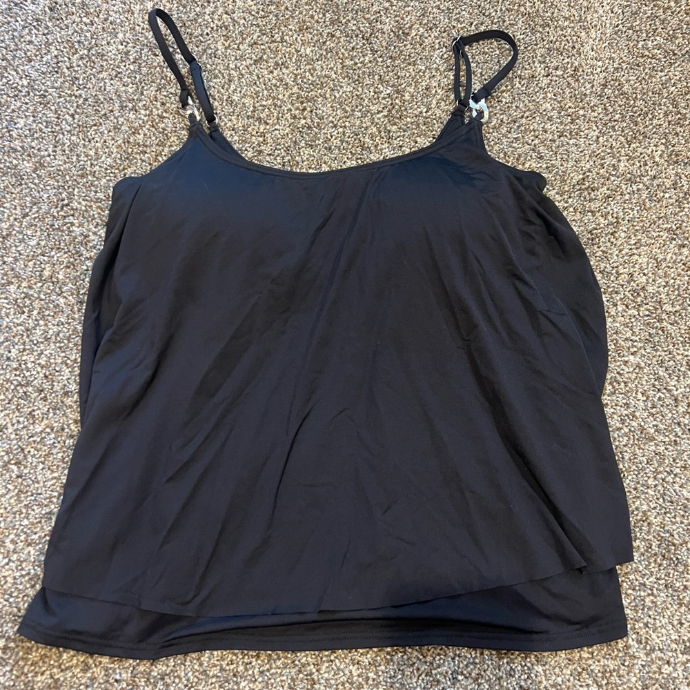 Michael Kors Black Camisole Bikini Swimwear